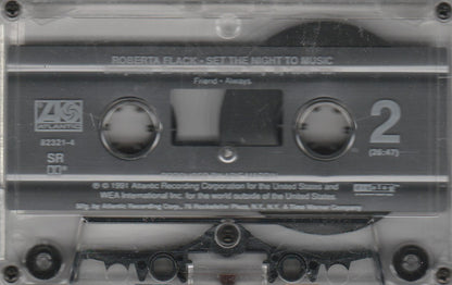 Roberta Flack : Set The Night To Music (Cass, Album)