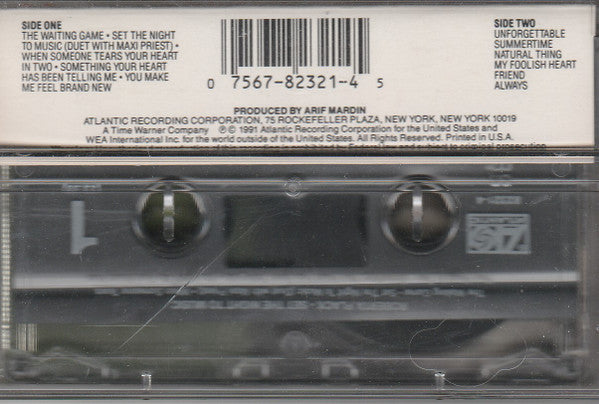 Roberta Flack : Set The Night To Music (Cass, Album)