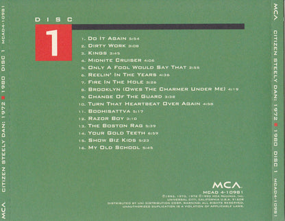 Steely Dan : Citizen Steely Dan 1972-1980 (4xCD, Comp, RM + Box)