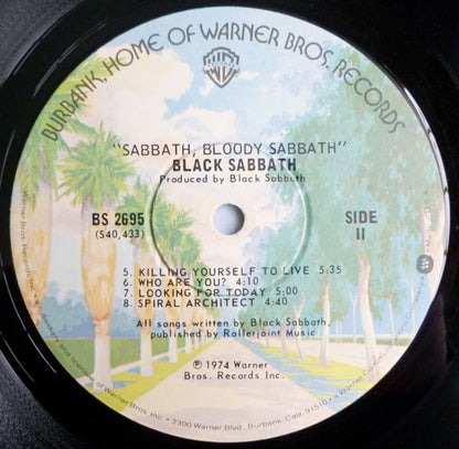 Black Sabbath : Sabbath, Bloody Sabbath (LP, Album, RP)