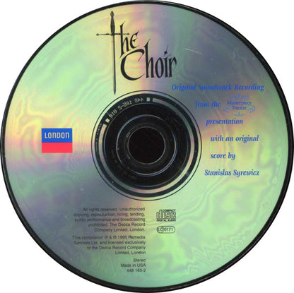 Stanislas Syrewicz* : The Choir (Original Soundtrack Recording From The Masterpiece Theatre Presentation) (CD)
