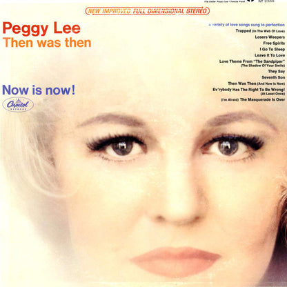 Peggy Lee : Then Was Then Now Is Now! (LP, Album)