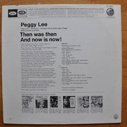 Peggy Lee : Then Was Then Now Is Now! (LP, Album)