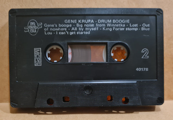 Gene Krupa : Drum Boogie (Cass, Comp)