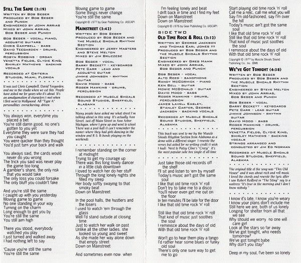 Bob Seger And The Silver Bullet Band : Greatest Hits (Cass, Comp)