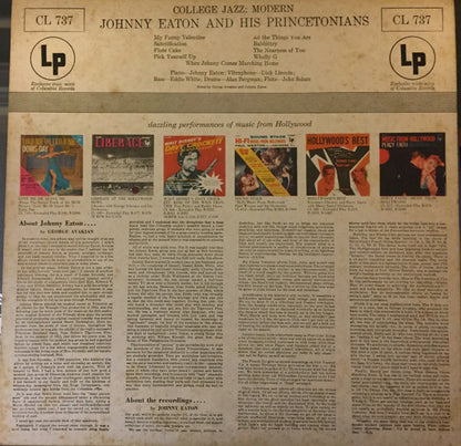 Johnny Eaton And His Princetonians : College Jazz: Modern (LP, Album, Mono)