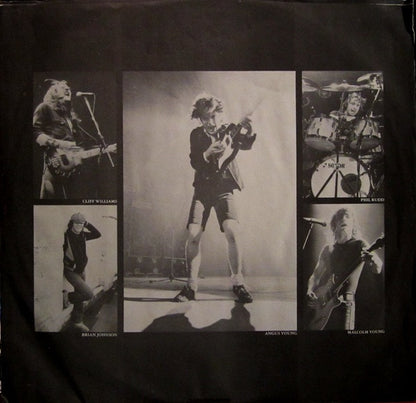 AC/DC : Back In Black (LP, Album, Club, San)