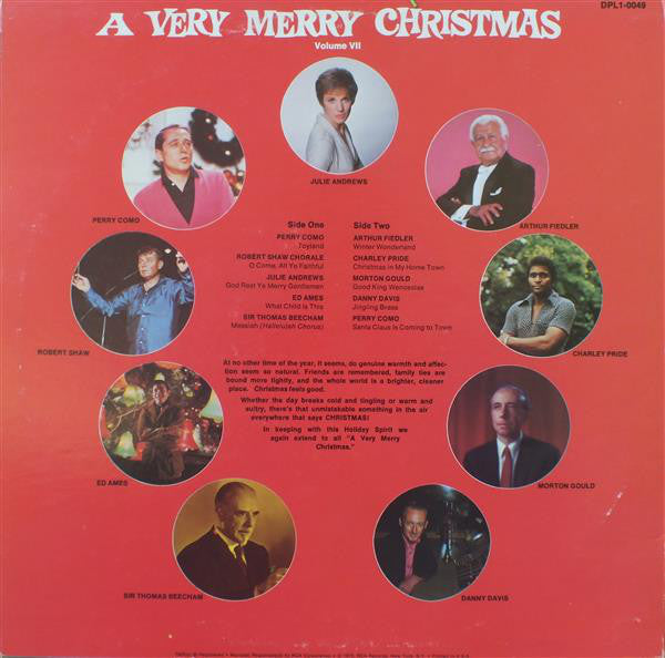 Various : A Very Merry Christmas - Volume VII (LP, Comp)