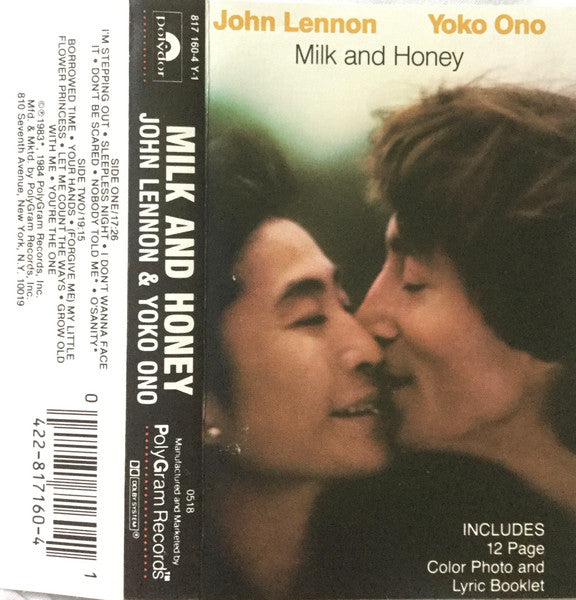 John Lennon & Yoko Ono : Milk And Honey (Cass, Album, 35)