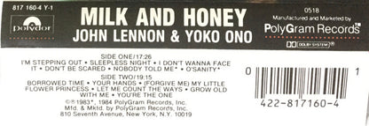 John Lennon & Yoko Ono : Milk And Honey (Cass, Album, 35)