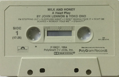 John Lennon & Yoko Ono : Milk And Honey (Cass, Album, 35)