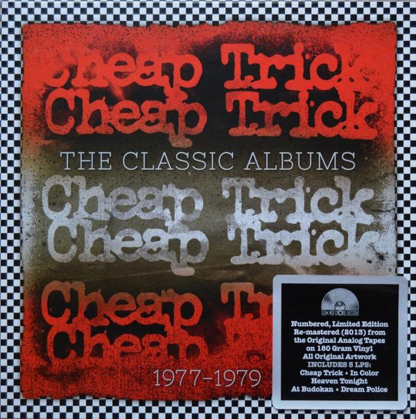 Cheap Trick : The Classic Albums 1977-1979 (Box, RSD, Comp, Ltd, Num, RM + LP, Album, RE, 180 )