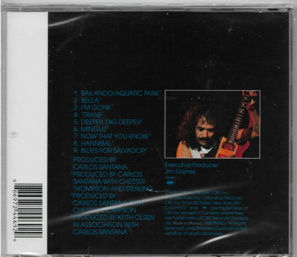 Carlos Santana : Blues For Salvador (CD, Album, RE)