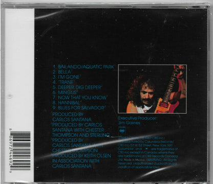 Carlos Santana : Blues For Salvador (CD, Album, RE)