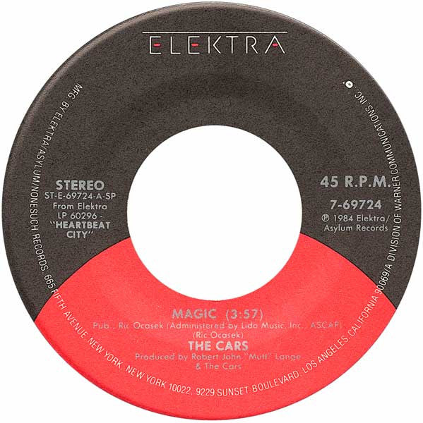 The Cars : Magic (7", Single, Spe)