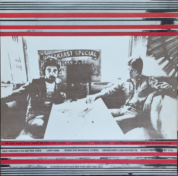 Daryl Hall / John Oates* : Abandoned Luncheonette (LP, Album, PR )