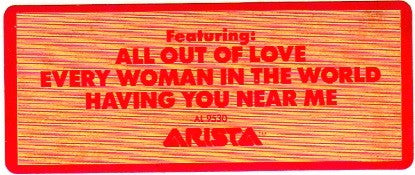 Air Supply : Lost In Love (LP, Album)