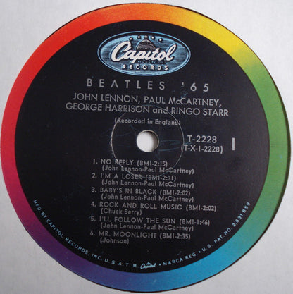 The Beatles : Beatles '65 (LP, Album, Mono, Glo)