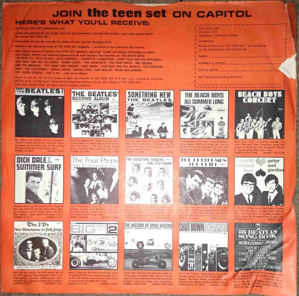 The Beatles : Beatles '65 (LP, Album, Mono, Glo)