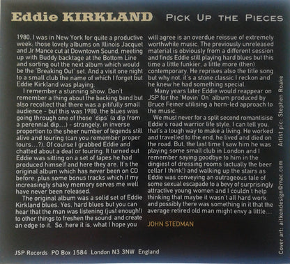 Eddie Kirkland : Pick Up The Pieces (CD, Album, RE)