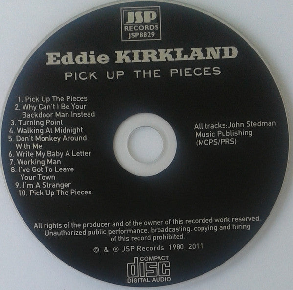 Eddie Kirkland : Pick Up The Pieces (CD, Album, RE)
