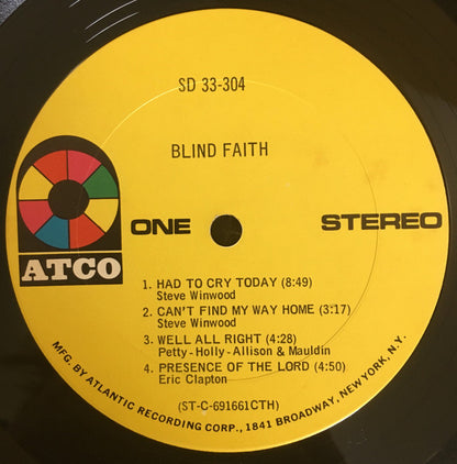 Blind Faith (2) : Blind Faith (LP, Album, Ter)