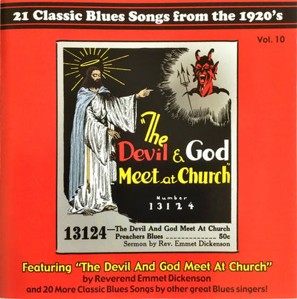 Various : 21 Classic Blues Songs From The 1920's: Vol. 10 (CD, Comp, RM)