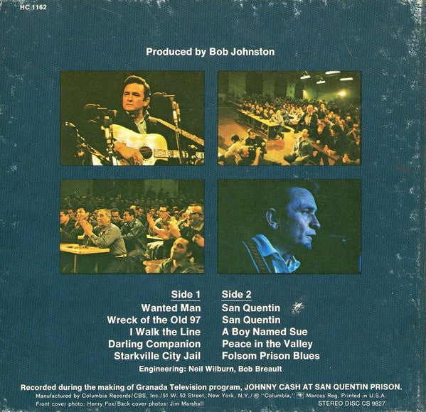 Johnny Cash : Johnny Cash At San Quentin (Reel, 4tr Stereo, 7" Reel, Album, Lar)
