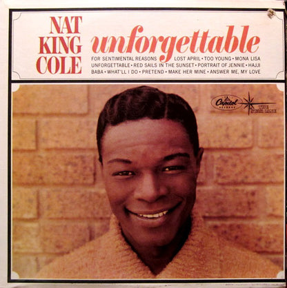Nat King Cole : Unforgettable (LP, Album, Mono, Los)