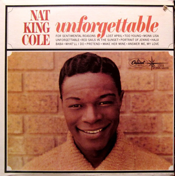 Nat King Cole : Unforgettable (LP, Album, Mono, Los)