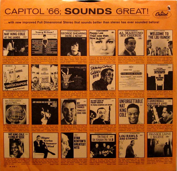 Nat King Cole : Unforgettable (LP, Album, Mono, Los)