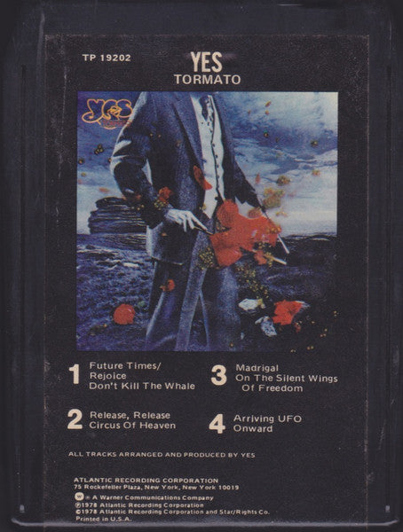 Yes : Tormato (8-Trk, Album)