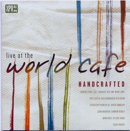 Various : Live At The World Cafe: Handcrafted (CD, Comp)