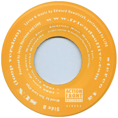 Live : 1999 Friends Of Live Holiday Gift (7", Ltd, Num)