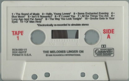 Various : The Melodies Linger On (An All-Star Salute To The Great American Songs) (3xCass, Comp)