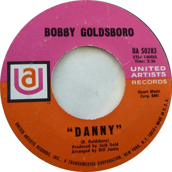 Bobby Goldsboro : Honey / Danny (7", Single, RP, Ter)