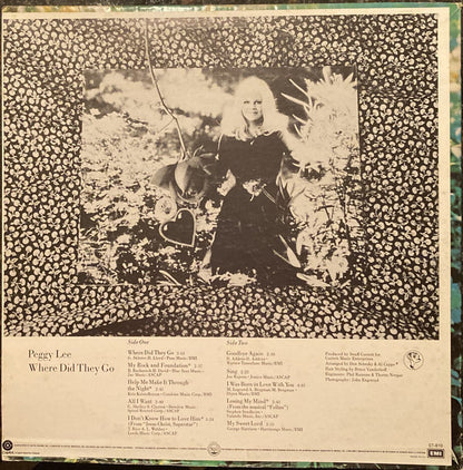 Peggy Lee : Where Did They Go (LP, Album, Jac)