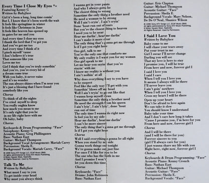 Babyface : The Day (Cass, Album)