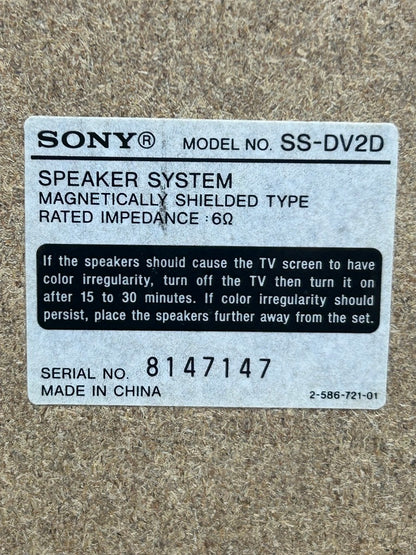 Sony HCD-CP1 CD Deck Receiver * CD - Radio - Cassette - Speakers - Remote