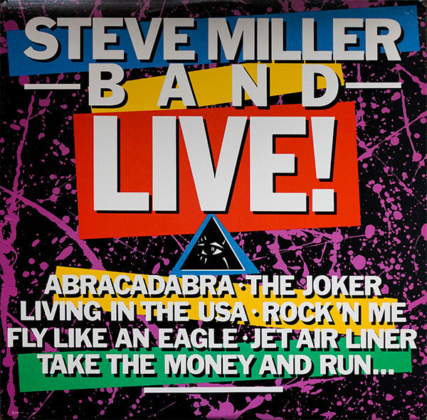 Steve Miller Band : Live ! (LP, Album, Clu)