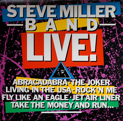 Steve Miller Band : Live ! (LP, Album, Clu)