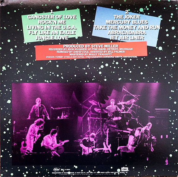 Steve Miller Band : Live ! (LP, Album, Clu)