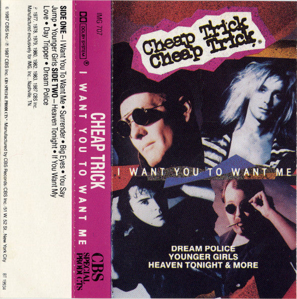 Cheap Trick : I Want You To Want Me (Cass, Comp)