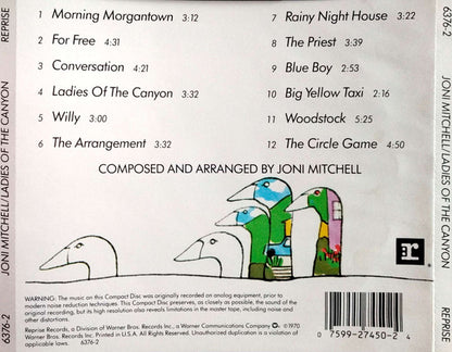 Joni Mitchell : Ladies Of The Canyon (CD, Album, RE, Spe)