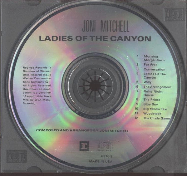 Joni Mitchell : Ladies Of The Canyon (CD, Album, RE, Spe)
