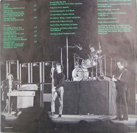 Doors* : Alive, She Cried (LP, Album, Spe)