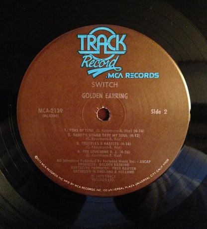 Golden Earring : Switch (LP, Album, Pin)