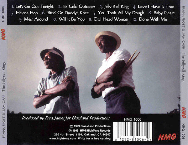 Frank Frost & Sam Carr (2) : The Jelly Roll Kings (CD, Album)
