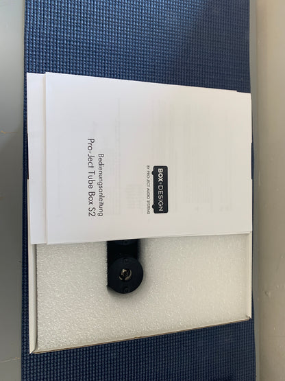 Pro-Ject Tube Box S2 Tube Phono Preamplifier NEW OPENED BOX