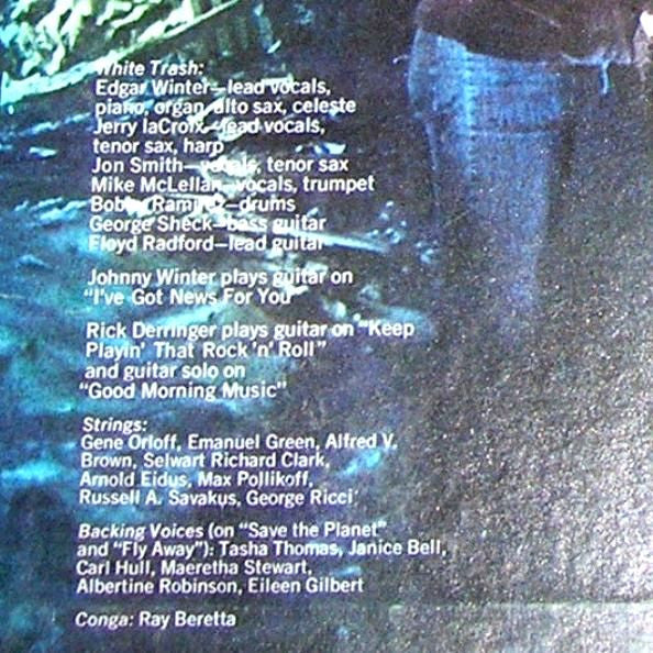 Edgar Winter's White Trash : Edgar Winter's White Trash (LP, Album, Yel)